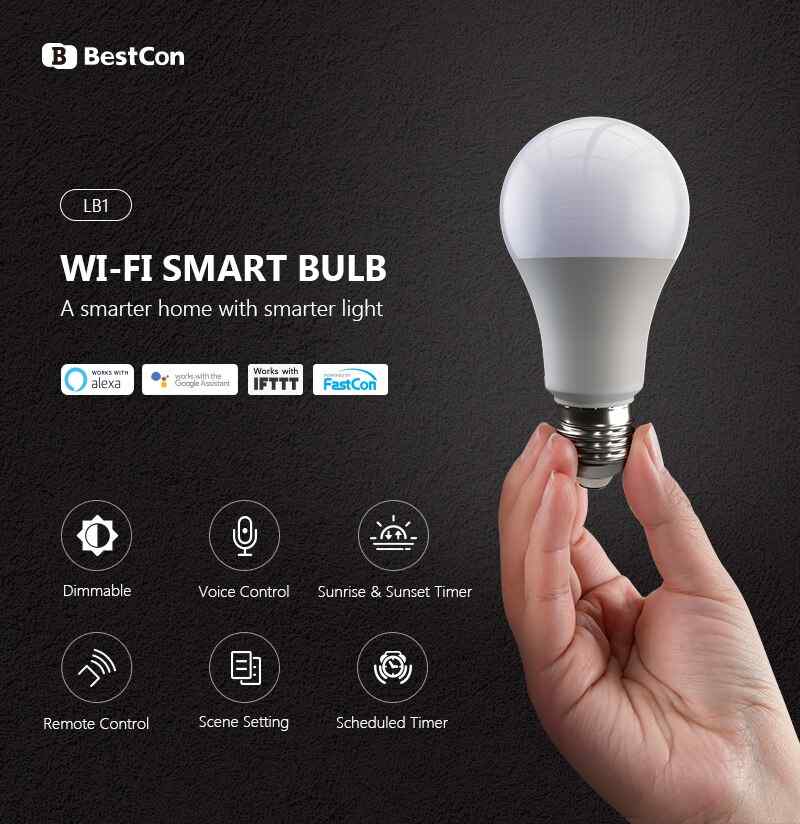 BroadLink LB1 LED крушка с Wi-Fi управление
